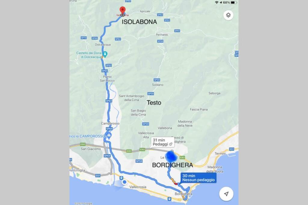 Alloggio Per Vacanze A Isolabona Luaran gambar